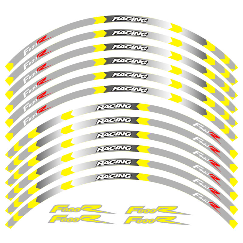 Pegatinas y decoración para llantas de color 3M de BMW F800R