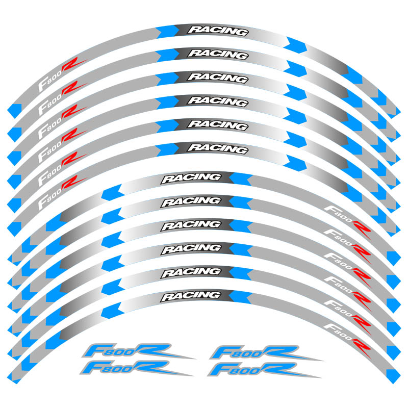 Pegatinas y decoración para llantas de color 3M de BMW F800R